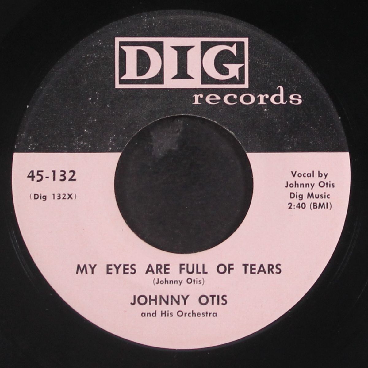 turtle dove / my eyes are full of tears by JOHNNY OTIS