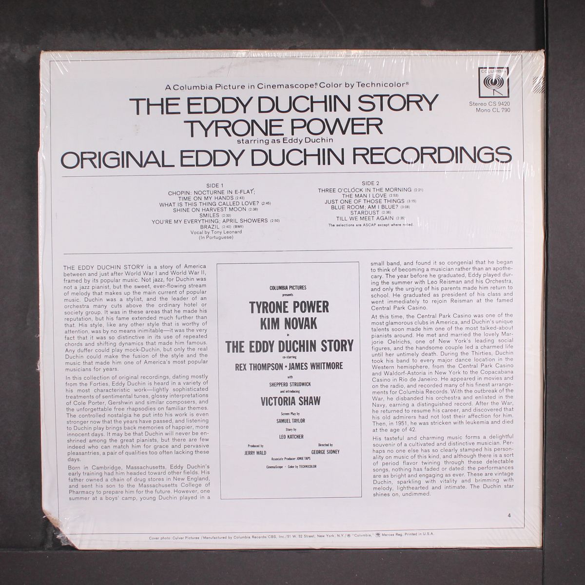 the eddy duchin story by SOUNDTRACK
