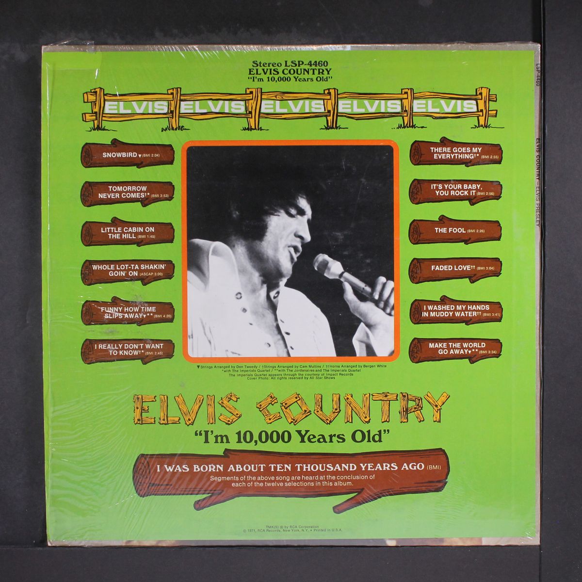 elvis country by ELVIS PRESLEY