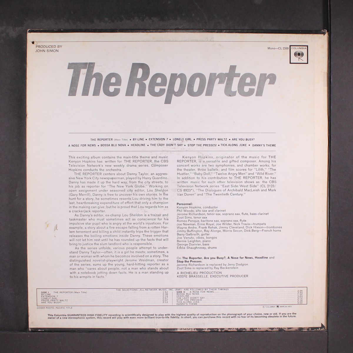 the reporter by SOUNDTRACK