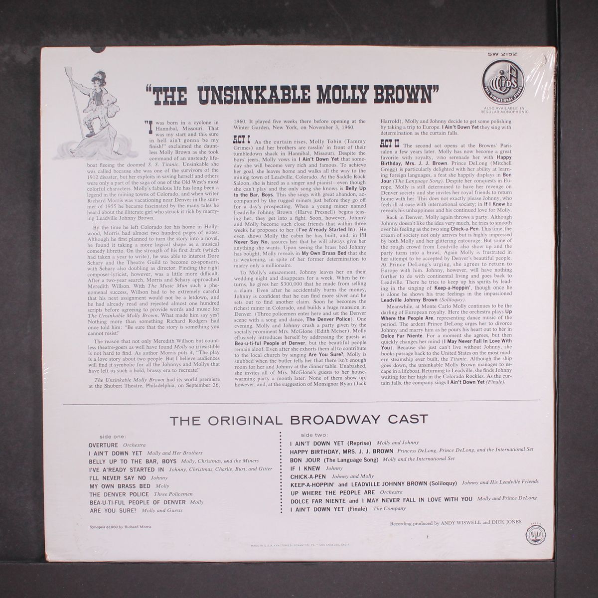 the unsinkable molly brown by SOUNDTRACK