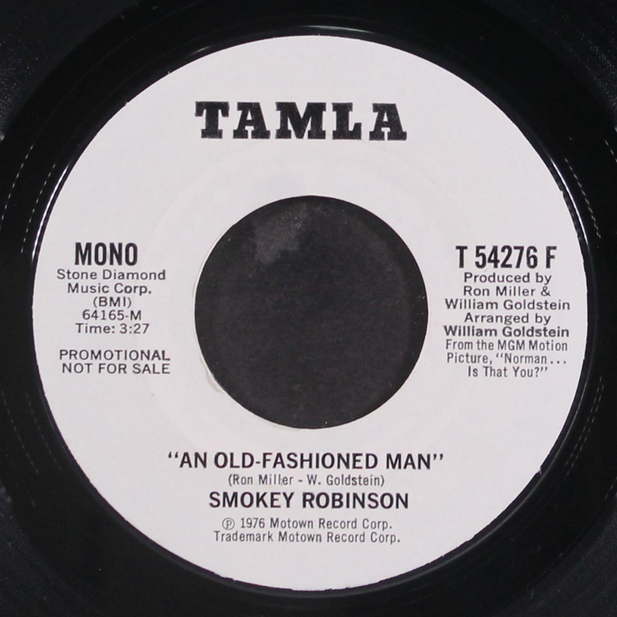 an old-fashioned man / mono by SMOKEY ROBINSON