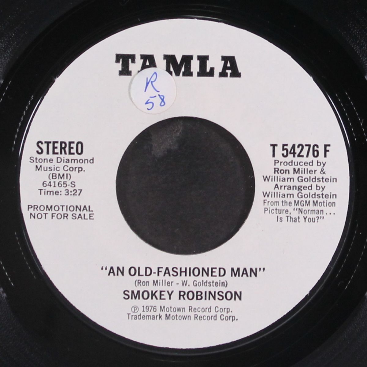 an old-fashioned man / mono by SMOKEY ROBINSON