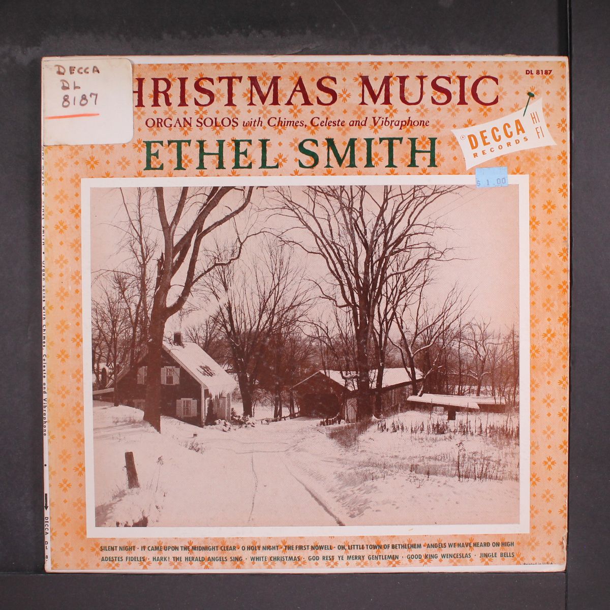 christmas music organ solos with chimes, celeste and vibraphone by ETHEL SMITH