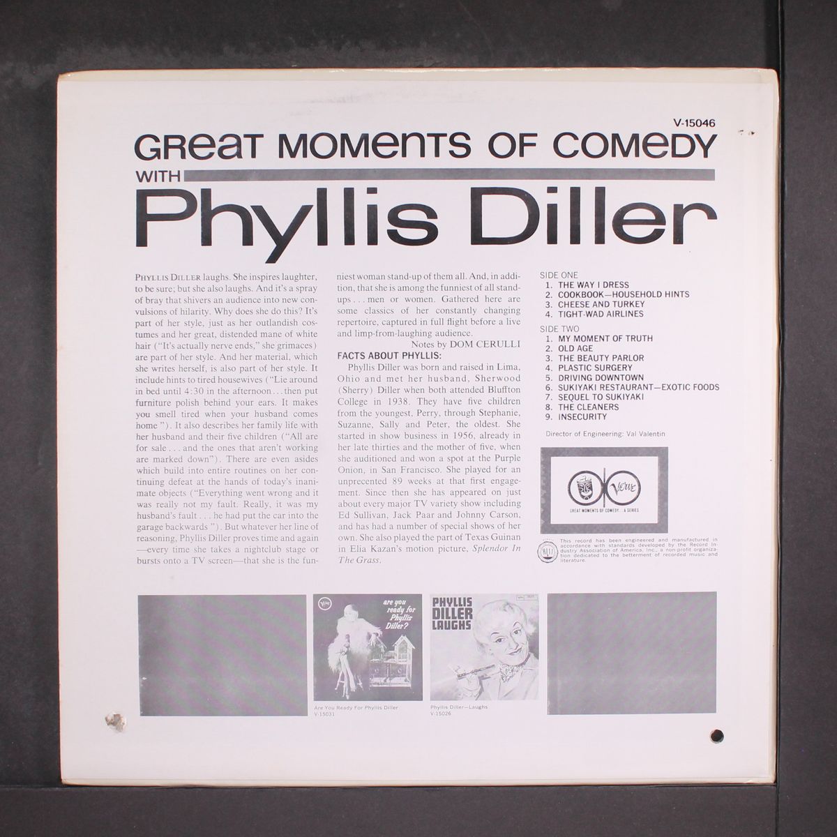 great moments of comedy by PHYLLIS DILLER