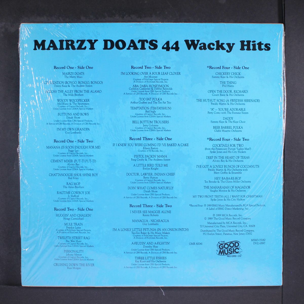 mairzy doats by VARIOUS