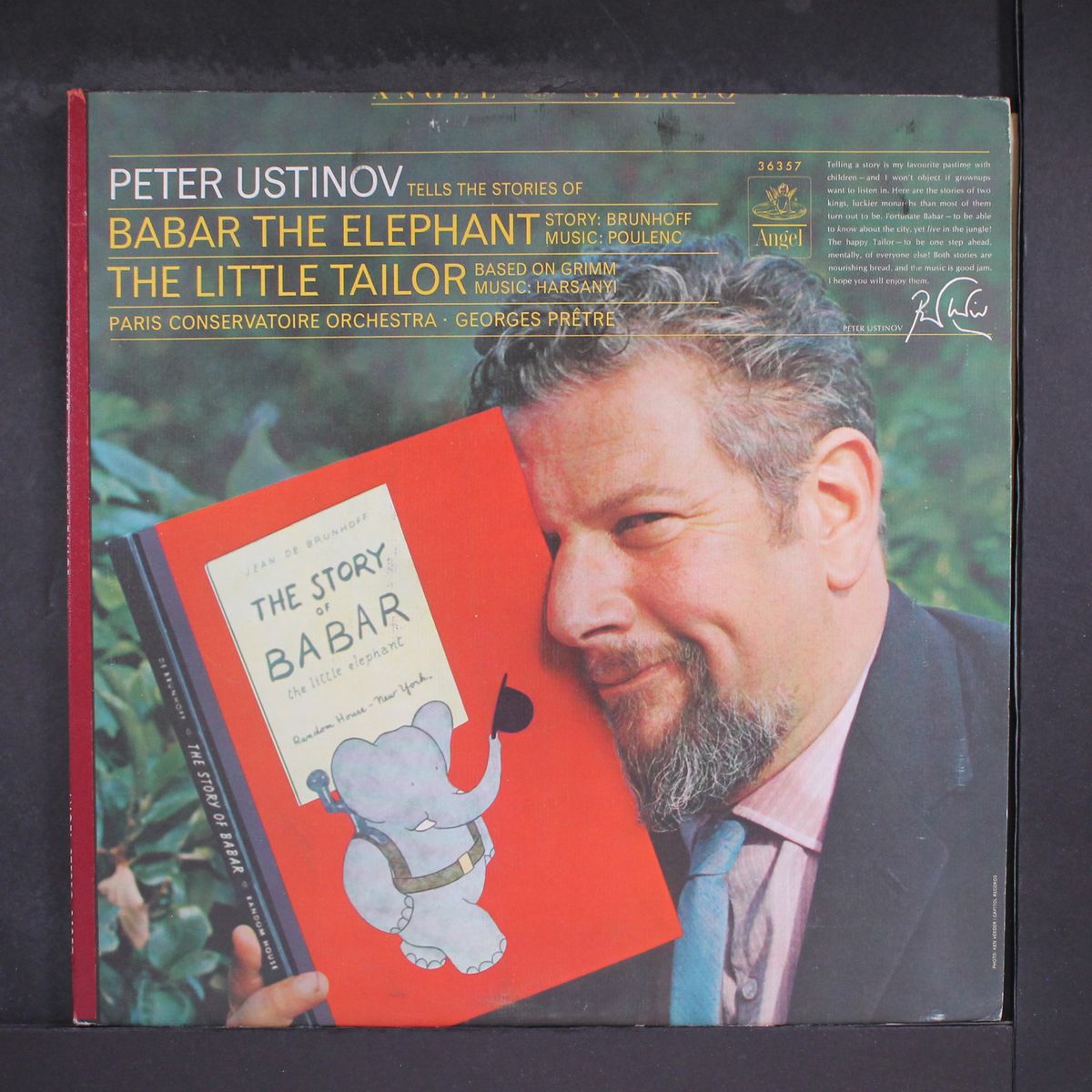 babar the elephant / the little tailor by PETER USTINOV