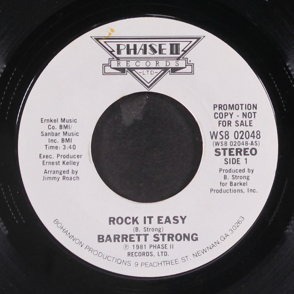 rock it easy / same by BARRETT STRONG