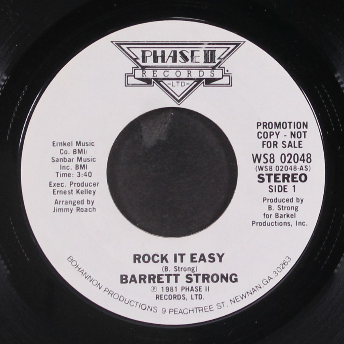 rock it easy / same by BARRETT STRONG