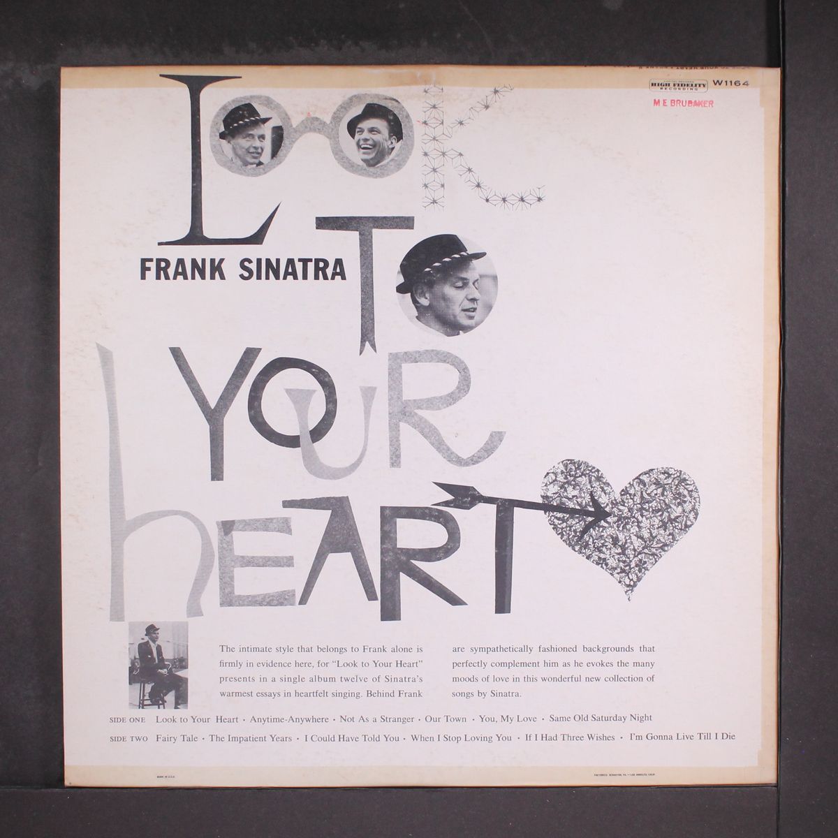 look to your heart by FRANK SINATRA