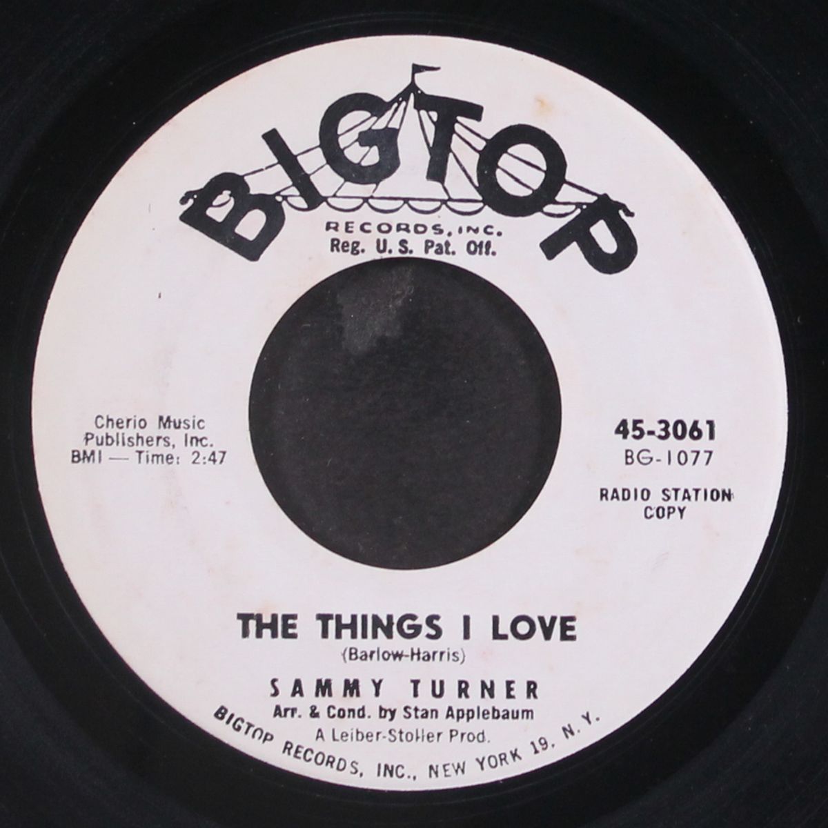 falling / the things i love by SAMMY TURNER