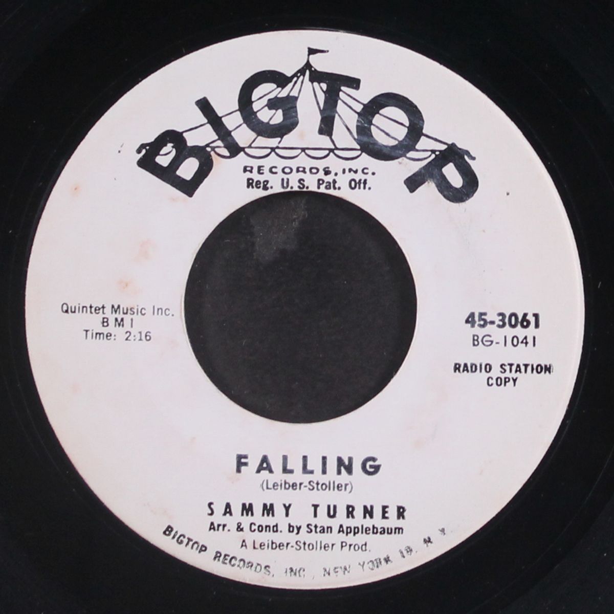 falling / the things i love by SAMMY TURNER