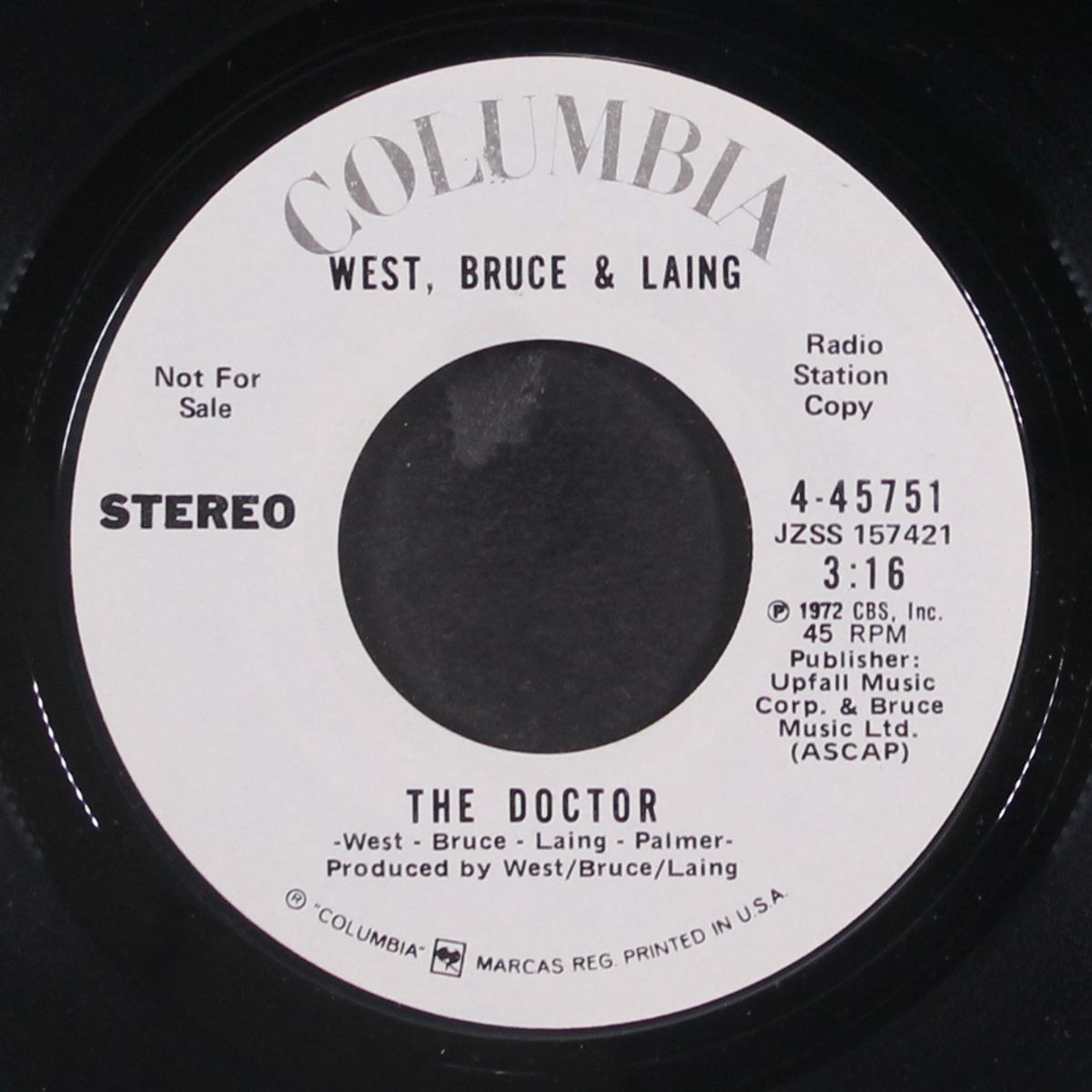 the doctor / mono by WEST, BRUCE & LAING