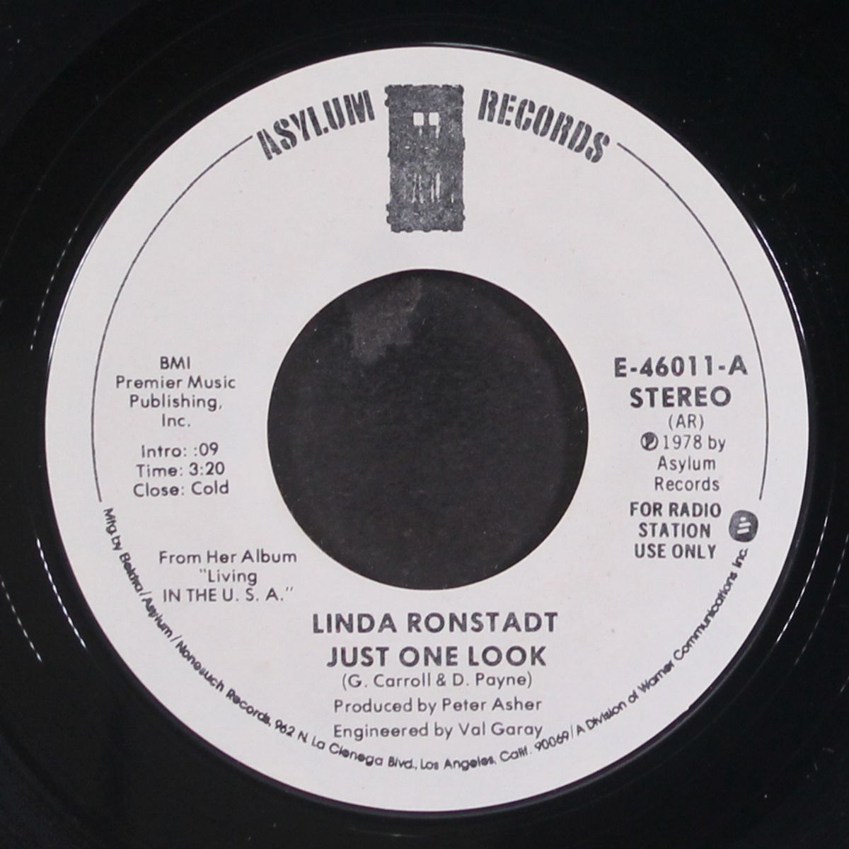 just one look by LINDA RONSTADT