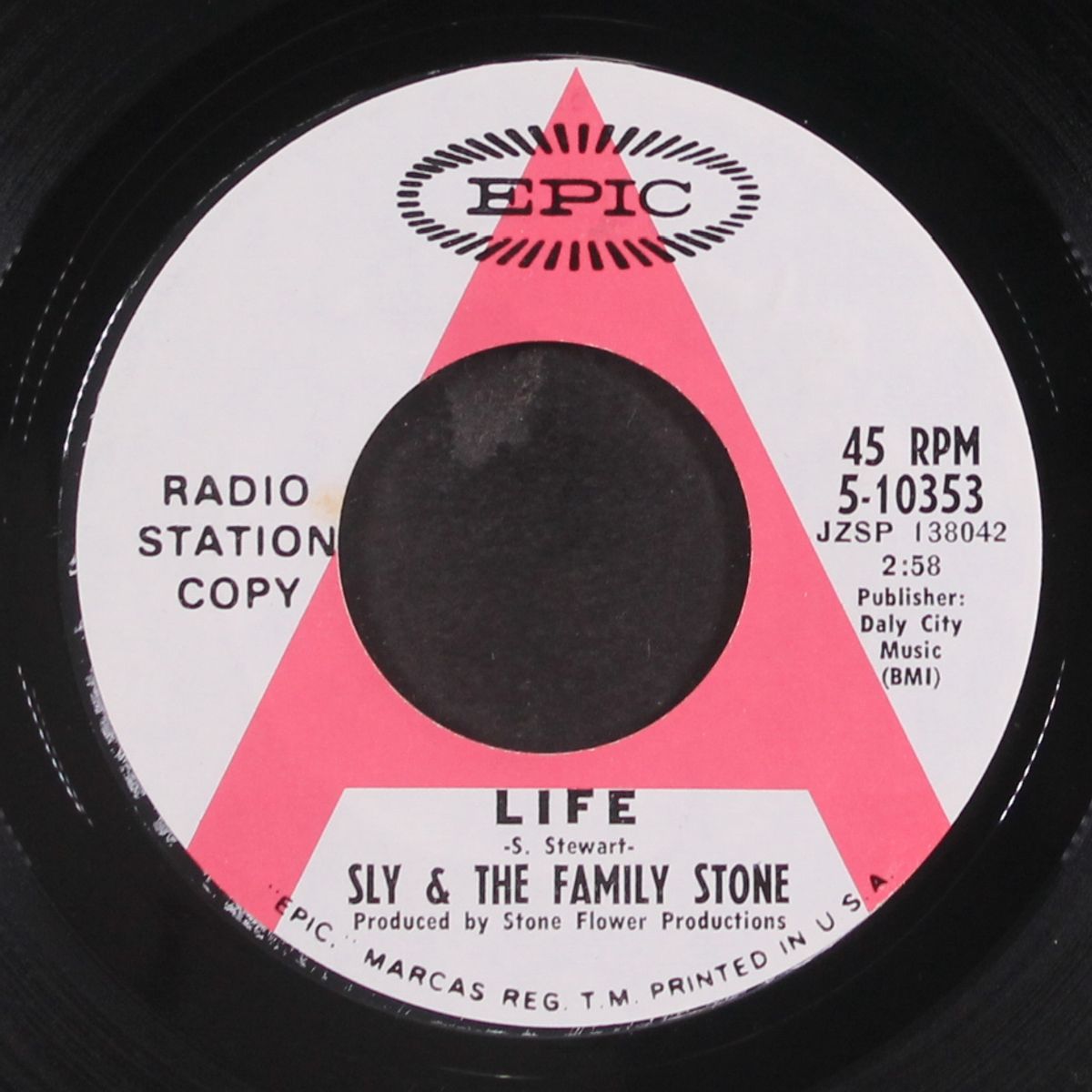 life / m'lady by SLY & FAMILY STONE