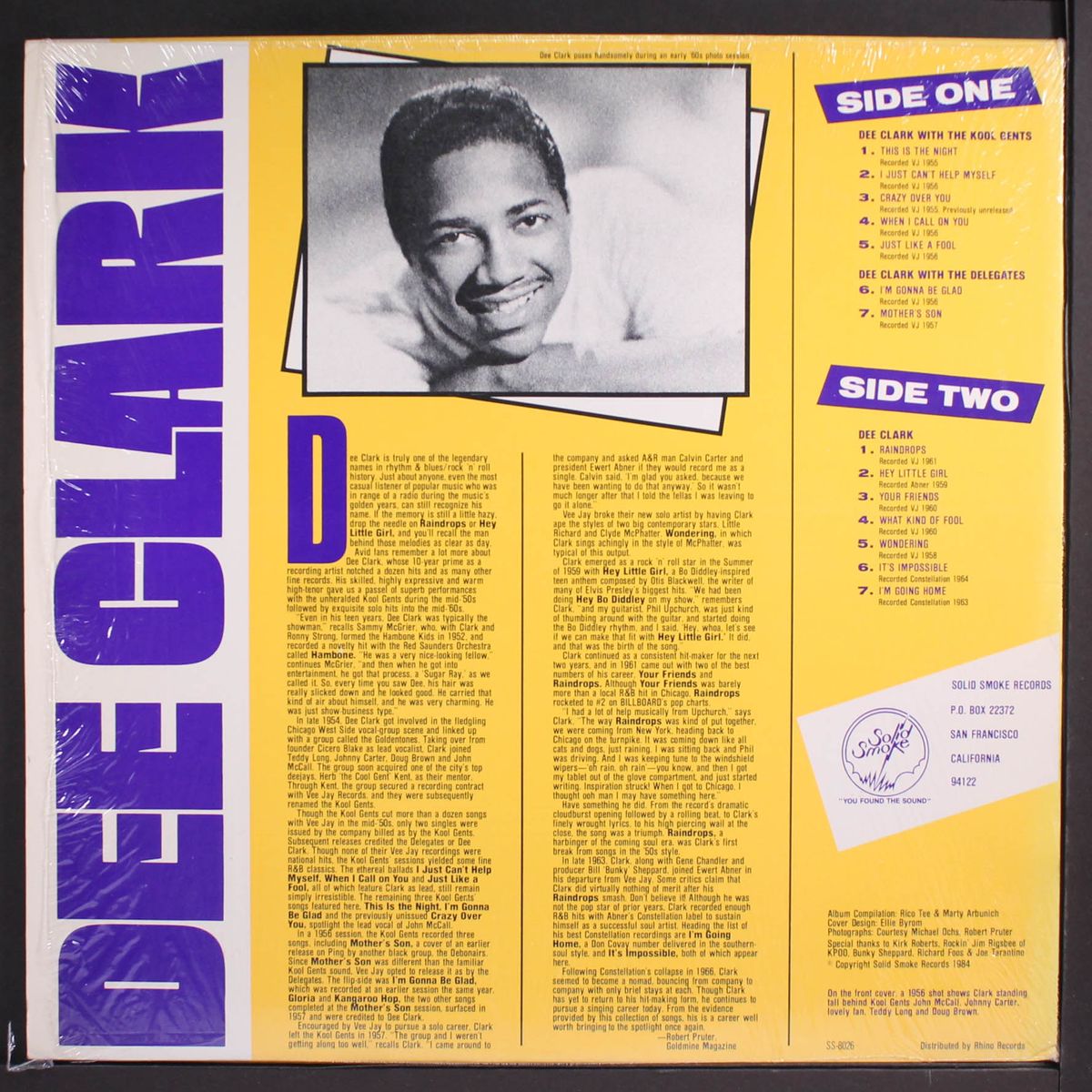 his best recordings by DEE CLARK