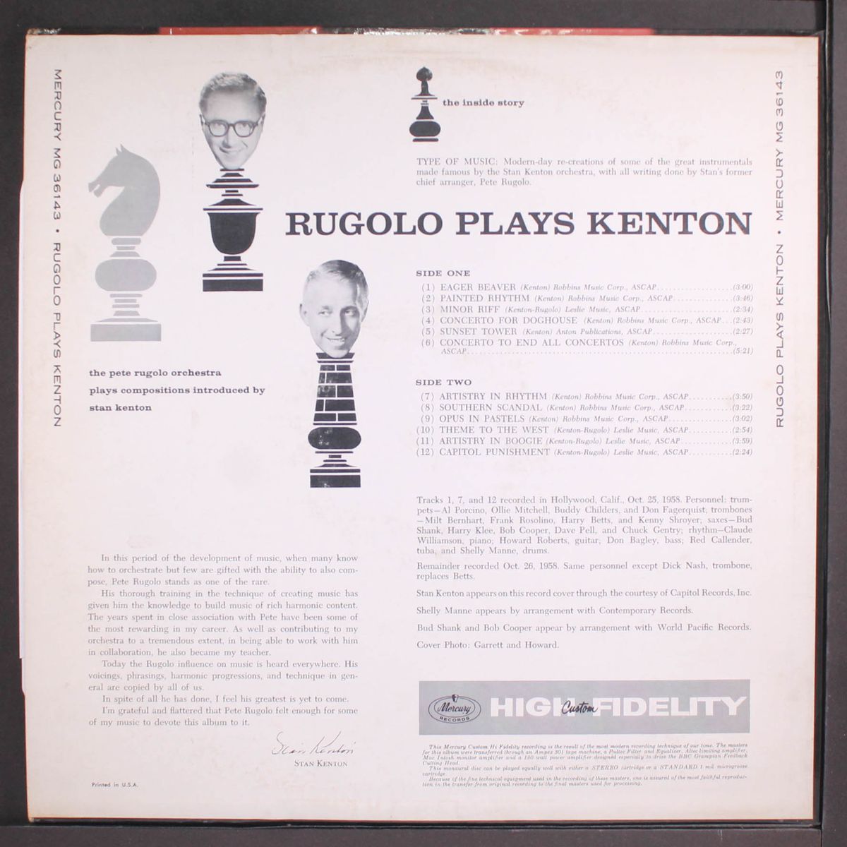 plays kenton by PETE RUGOLO