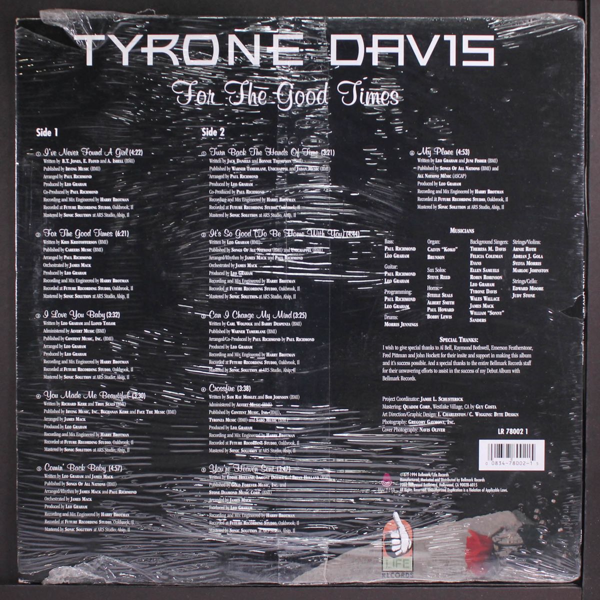 for the good times by TYRONE DAVIS