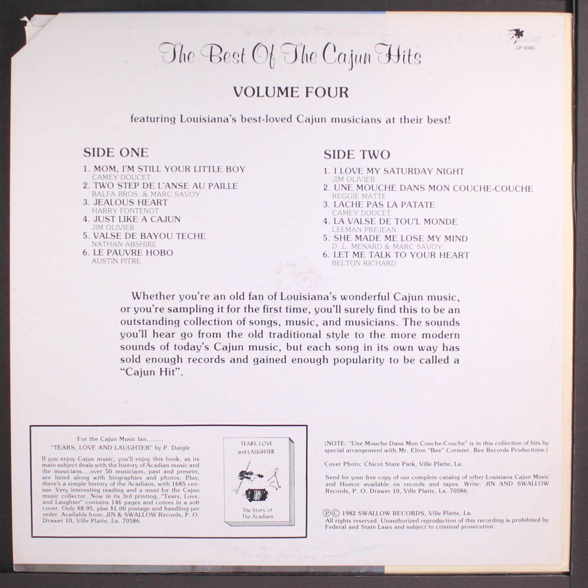 the best of the cajun hits, vol. 4 by VARIOUS