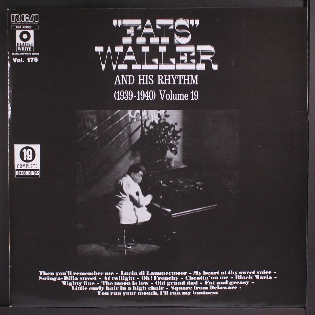 1939-1940, vol. 19 by FATS WALLER