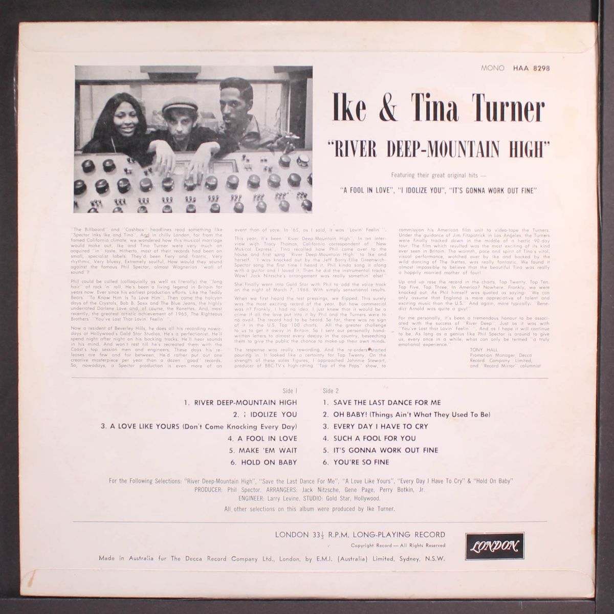 river deep - mountain high by IKE & TINA TURNER
