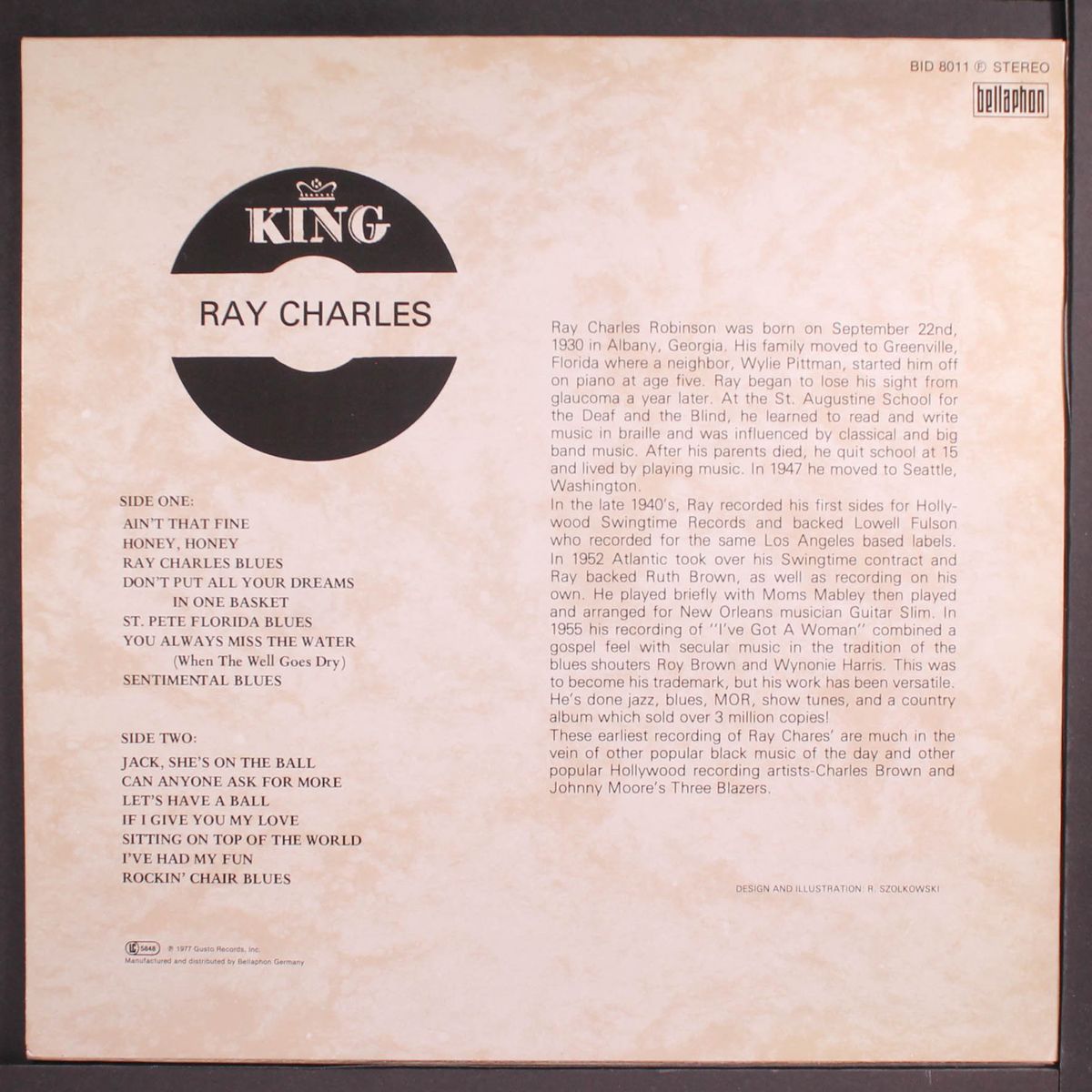 the early years by RAY CHARLES