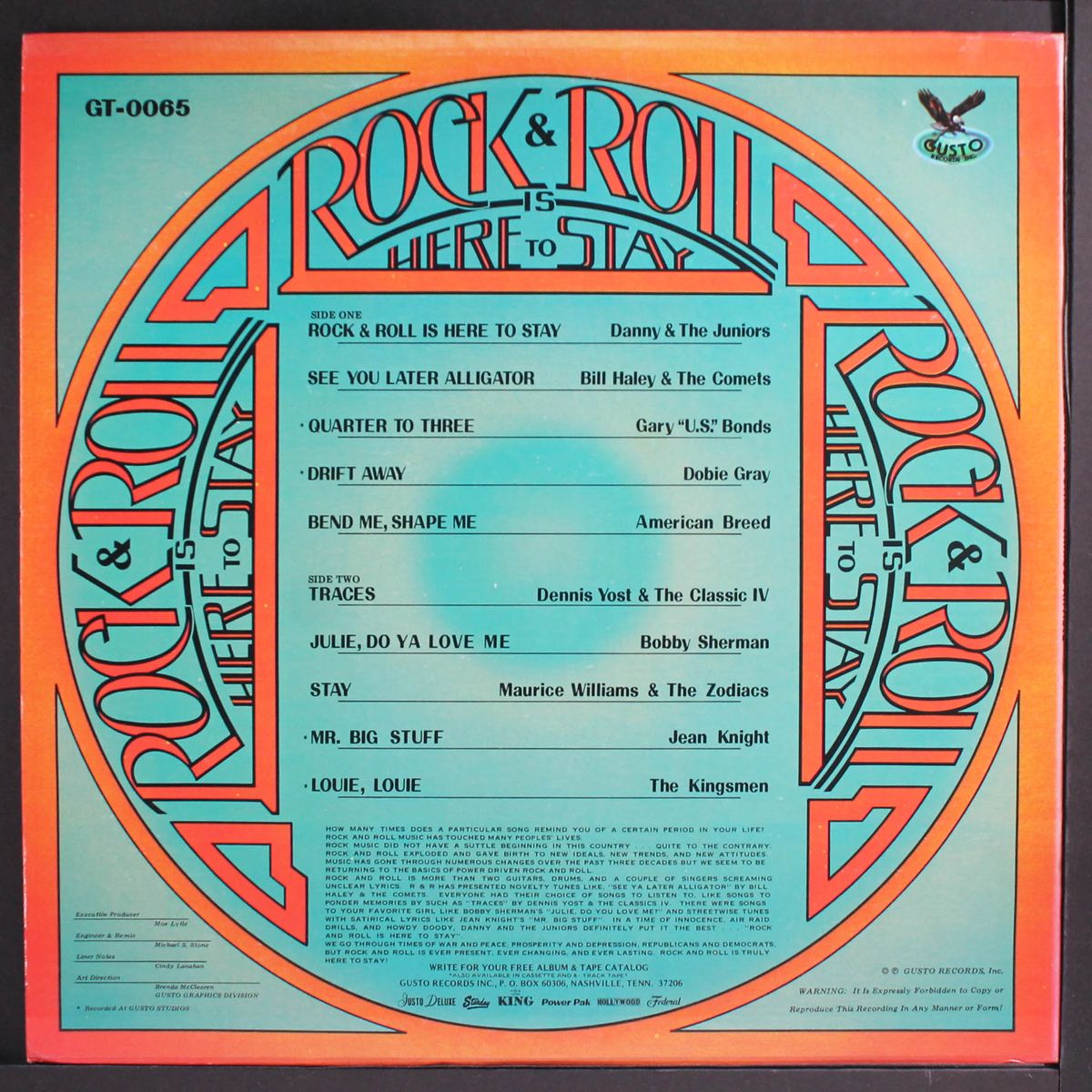 rock and roll is here to stay by VARIOUS