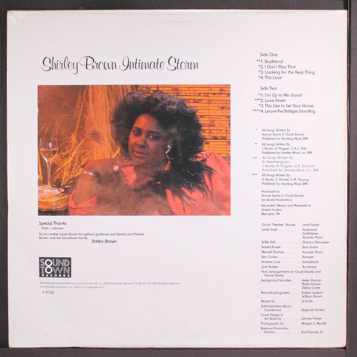 intimate storm by SHIRLEY BROWN