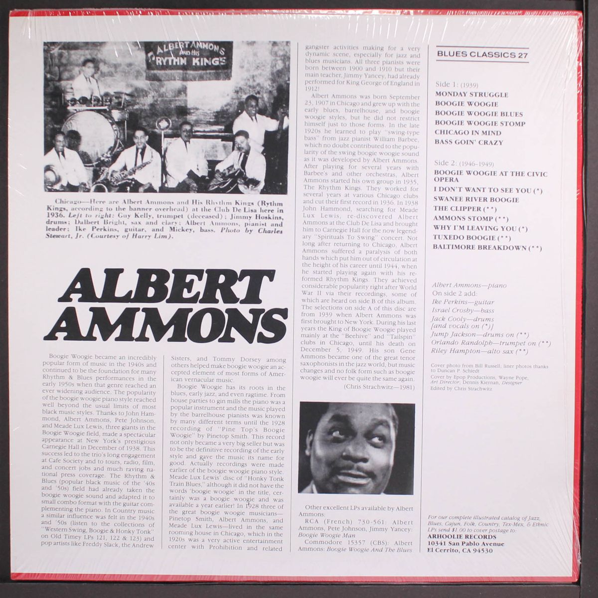 king of boogie woogie by ALBERT AMMONS