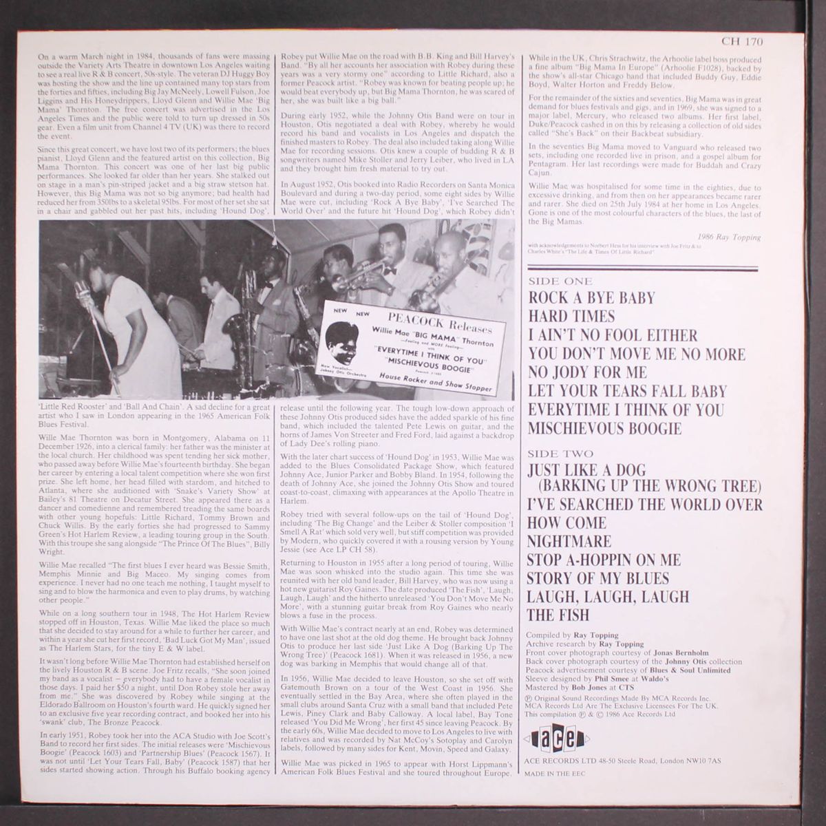 quit snoopin' round my door by BIG MAMA THORNTON
