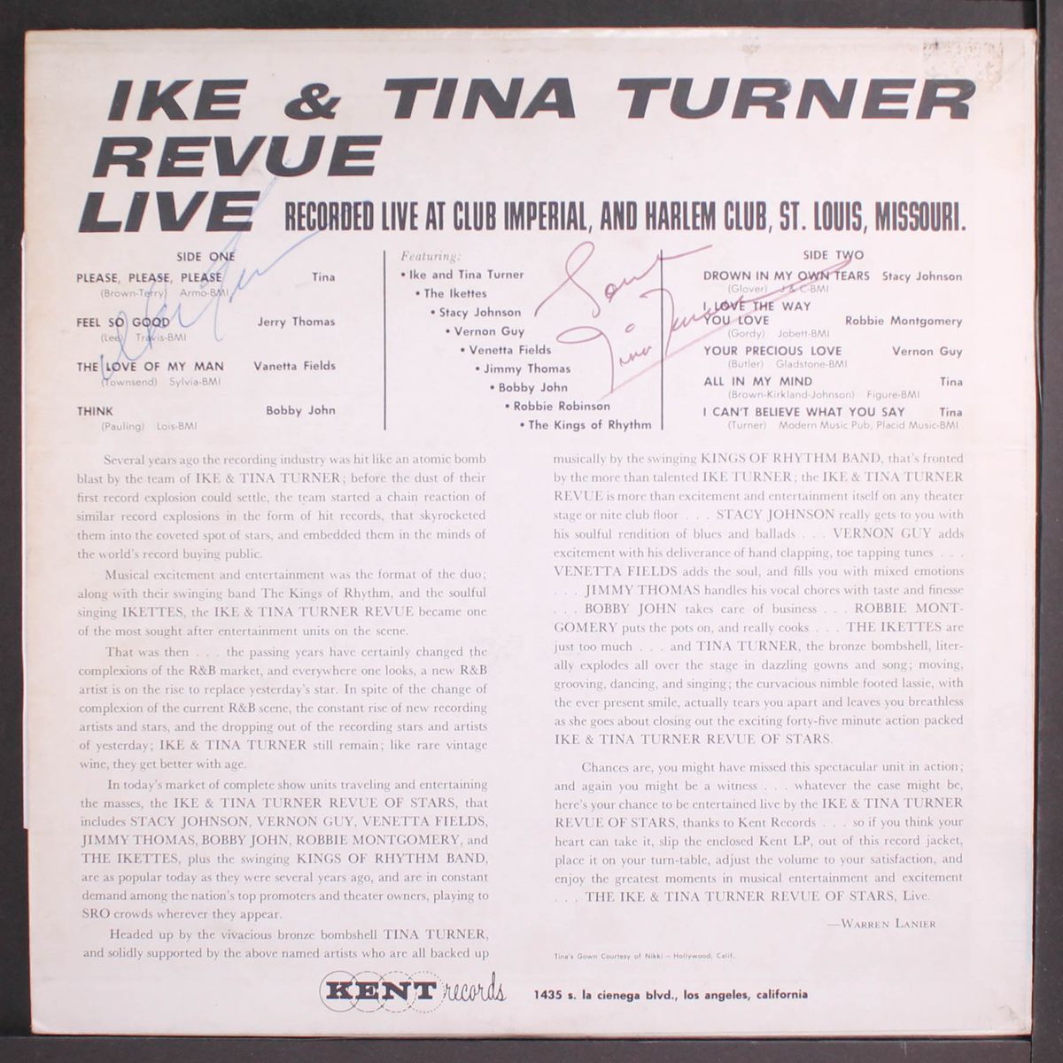 revue live by IKE & TINA TURNER