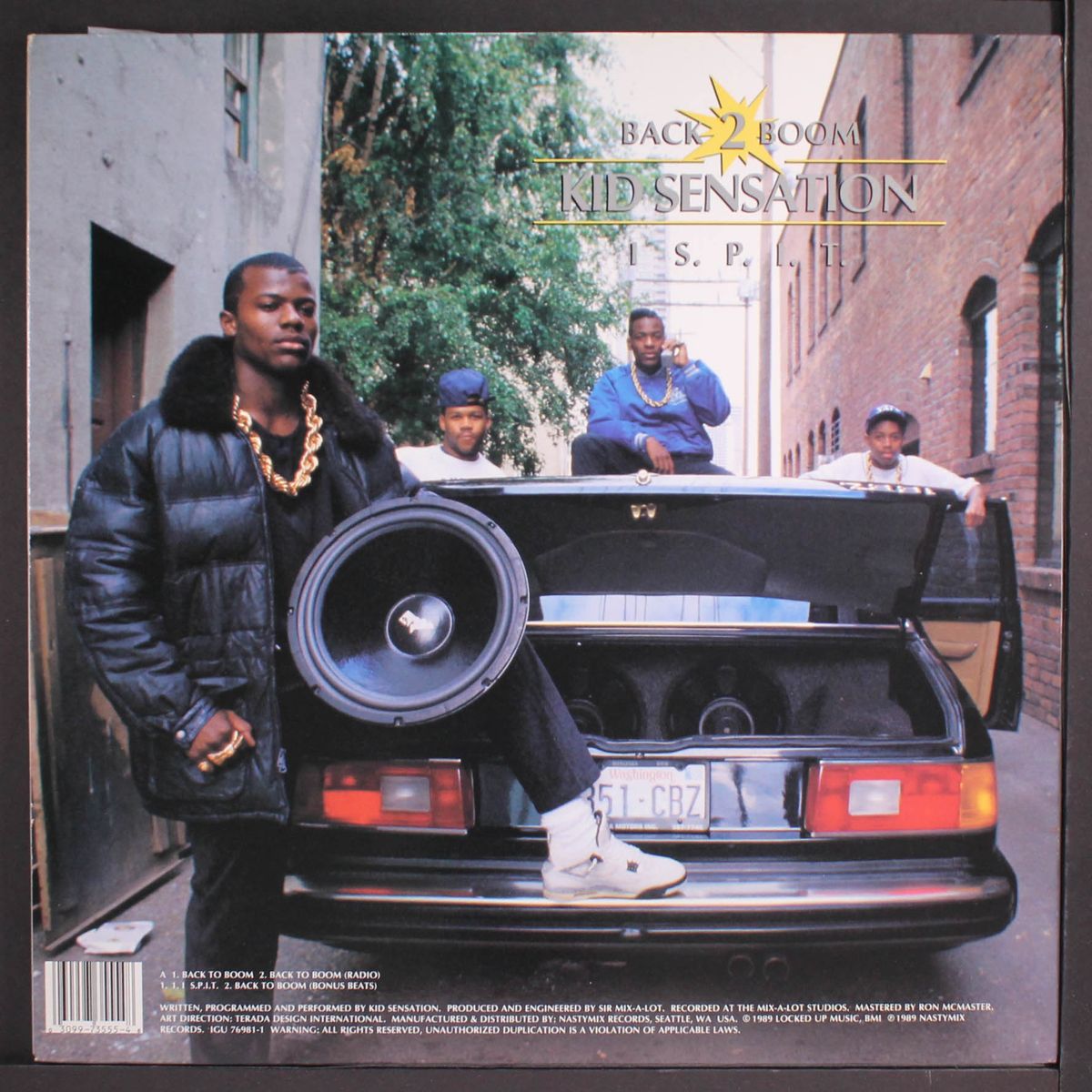 back to boom / i s.p.i.t. by KID SENSATION
