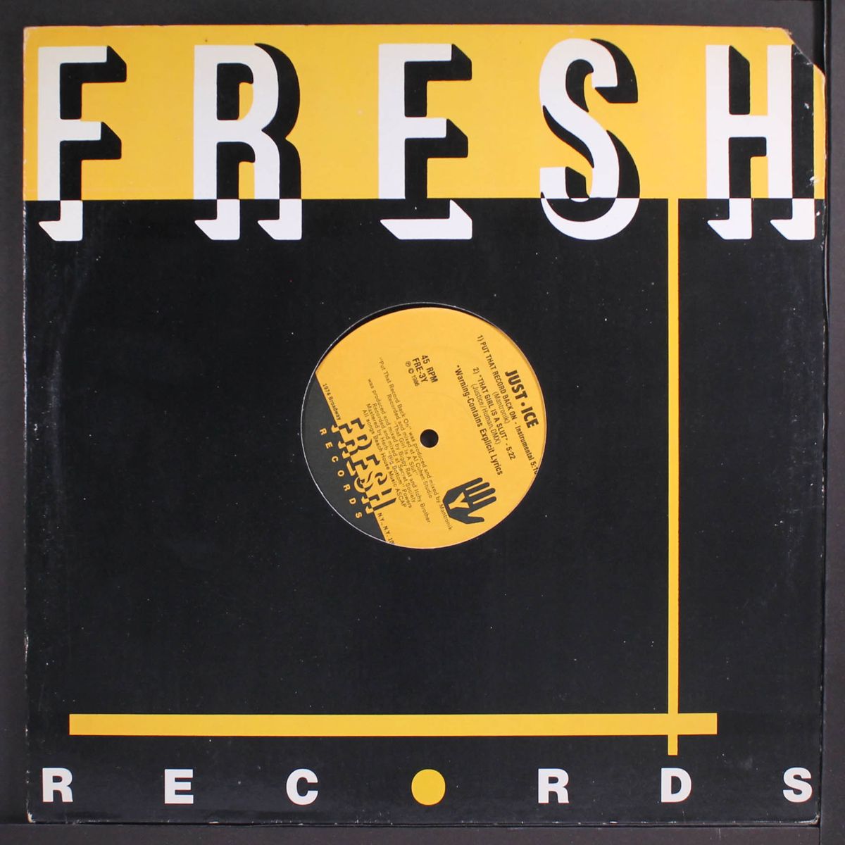 put that record back on / instro by JUST-ICE