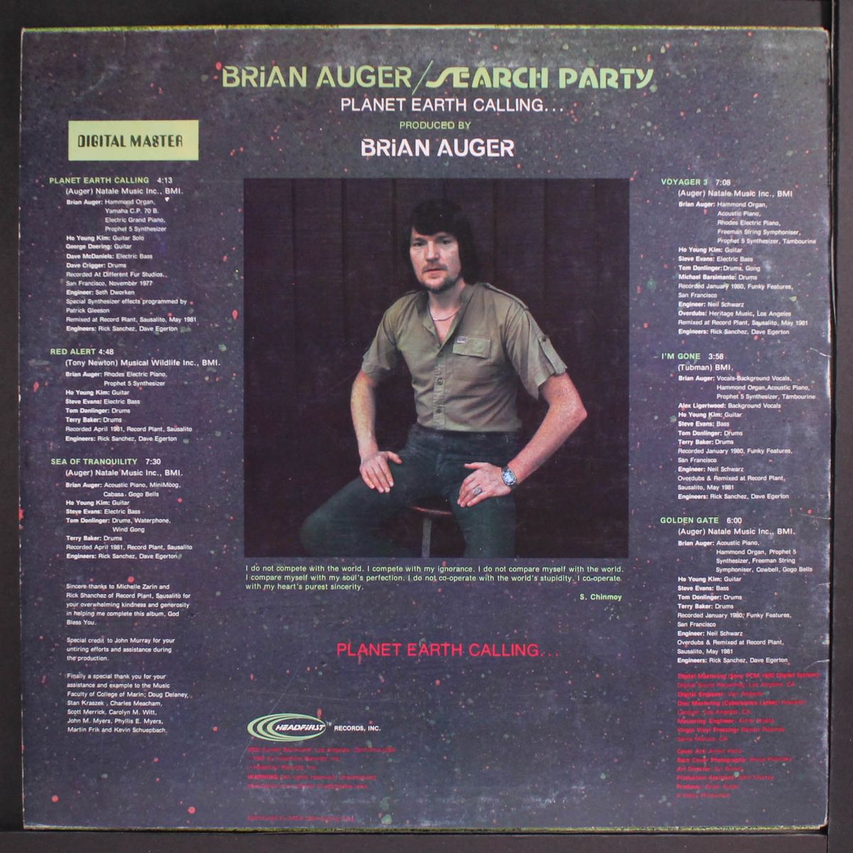 search party by BRIAN AUGER