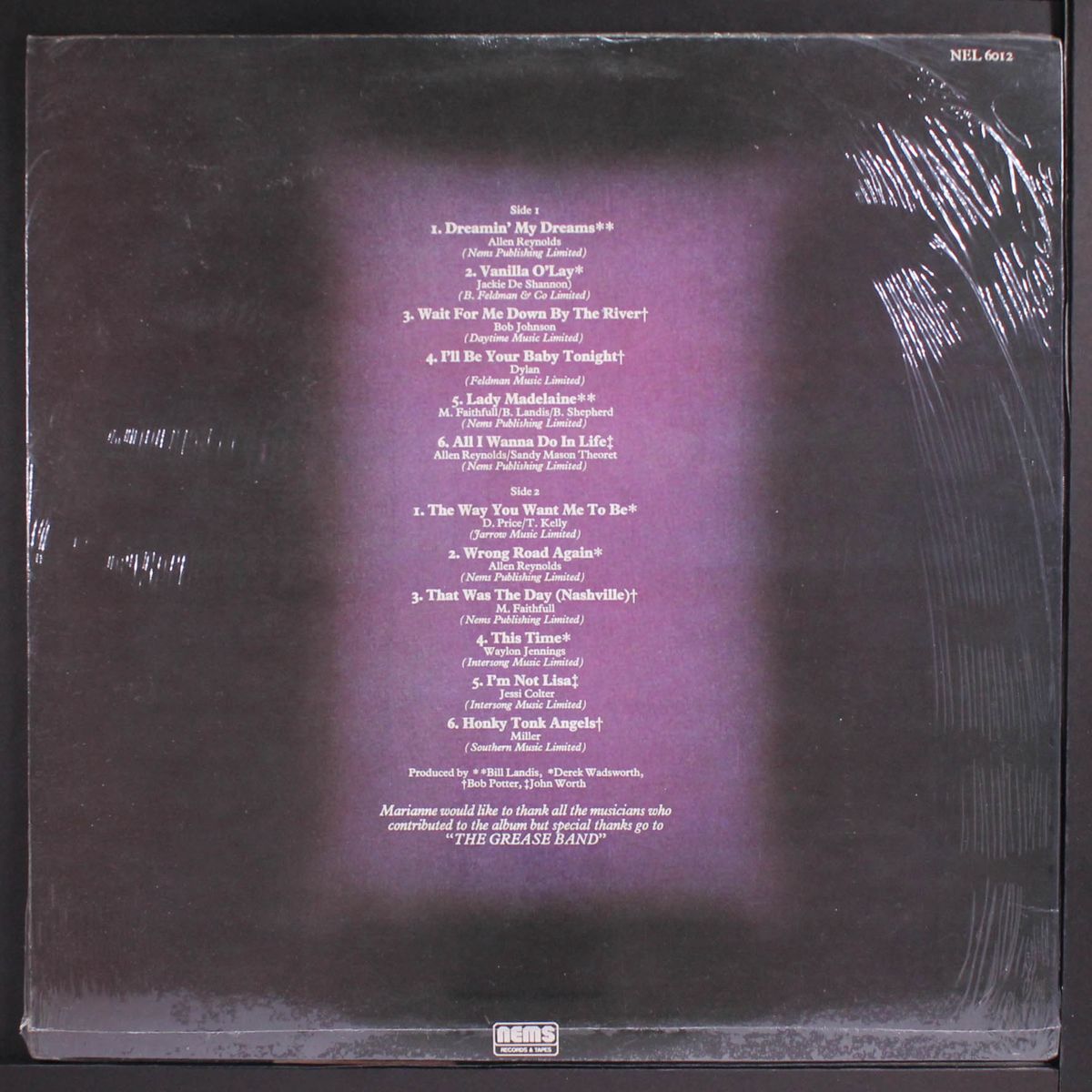 faithless by MARIANNE FAITHFULL