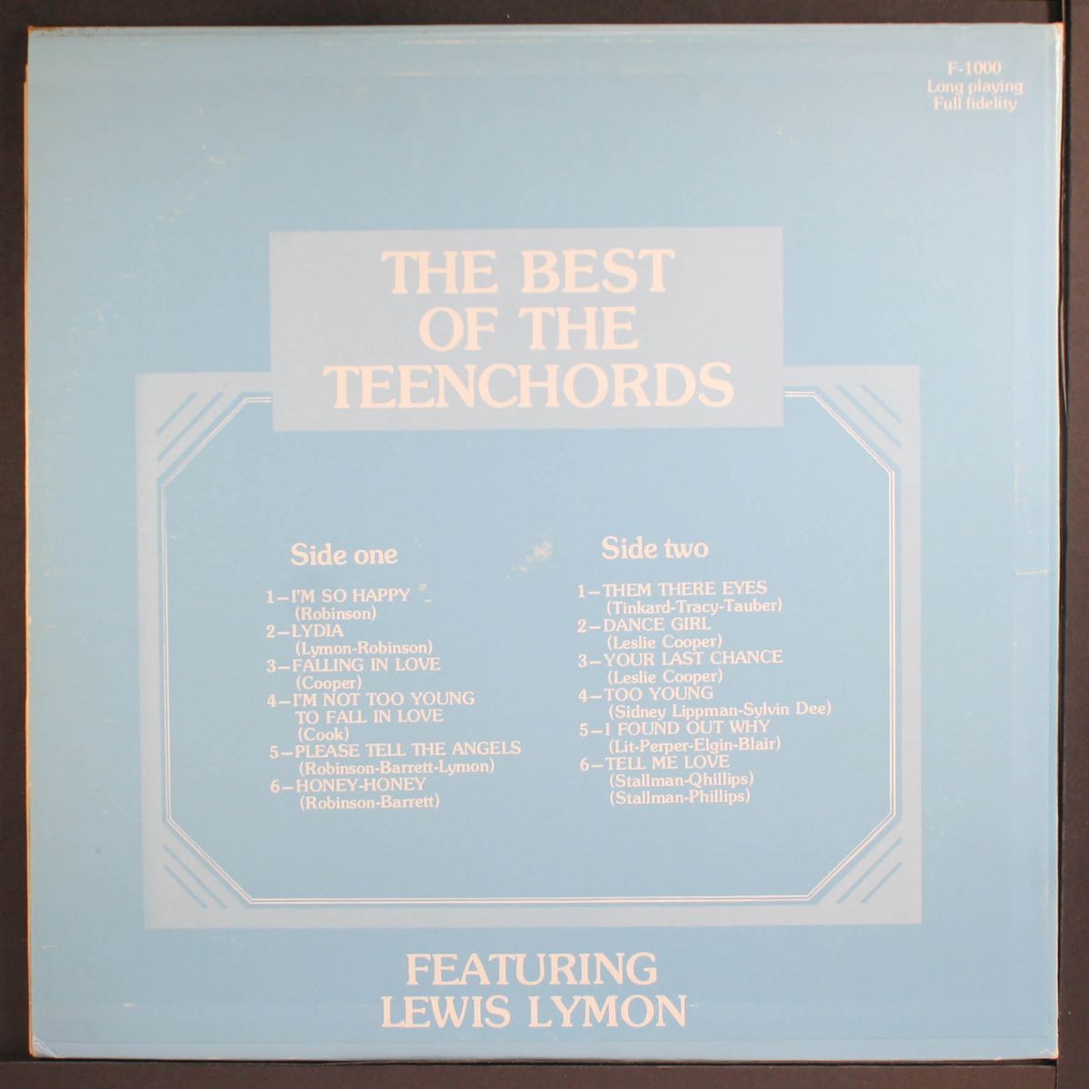 best of, featuring lewis lymon by TEENCHORDS