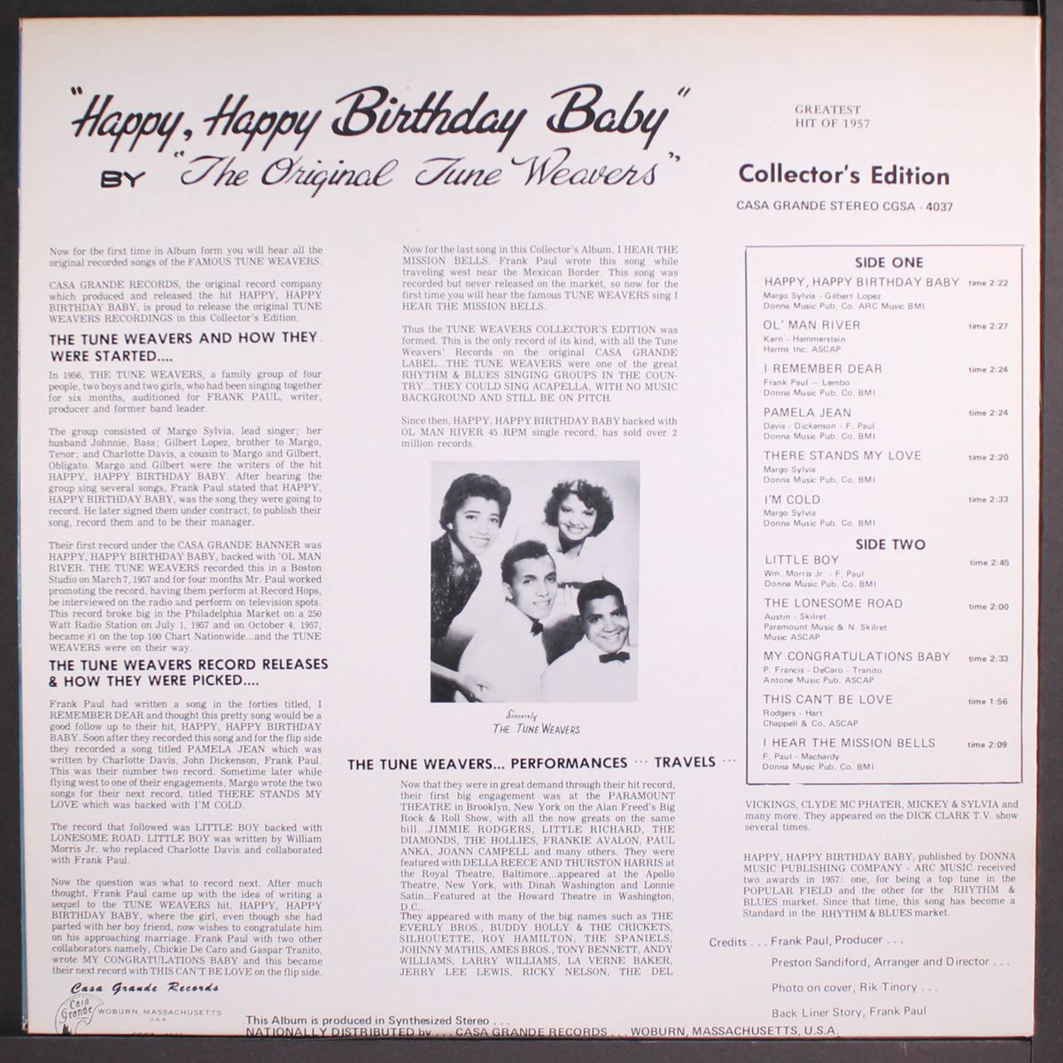 happy, happy birthday baby by TUNE WEAVERS
