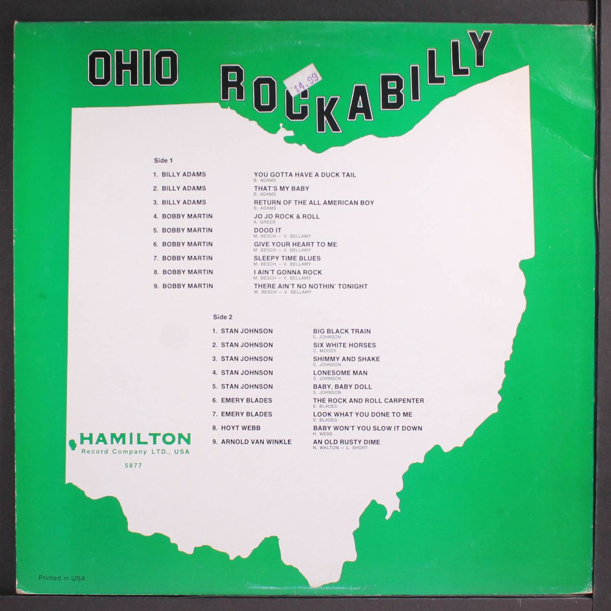 ohio rockabilly by VARIOUS