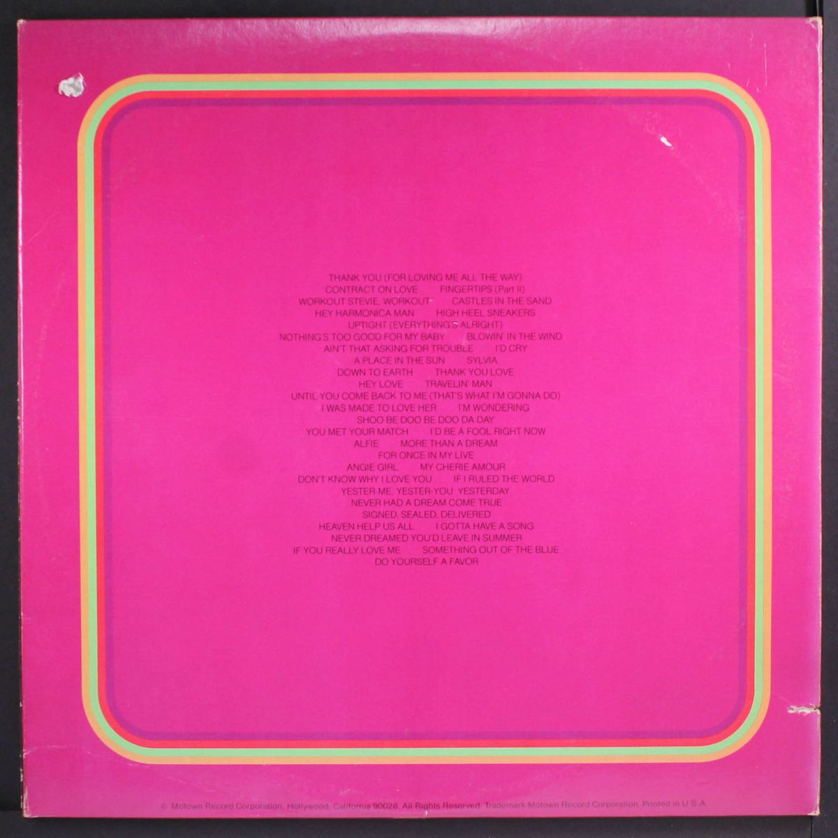 looking back anthology by STEVIE WONDER