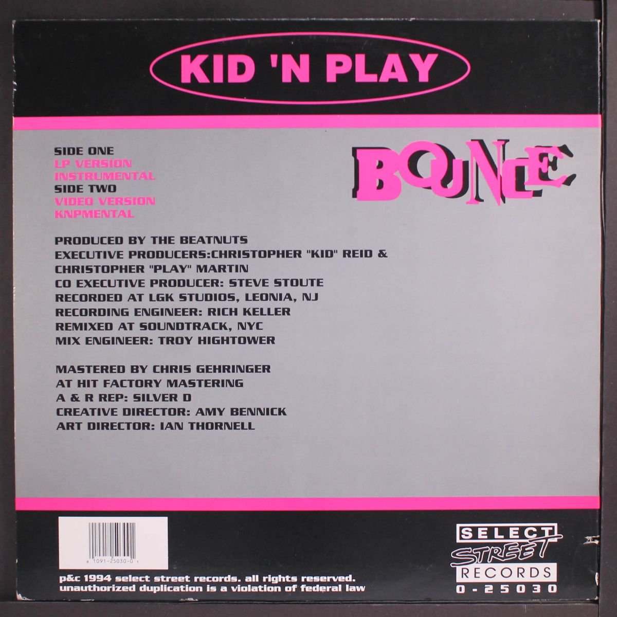 bounce / instro by KID 'N PLAY