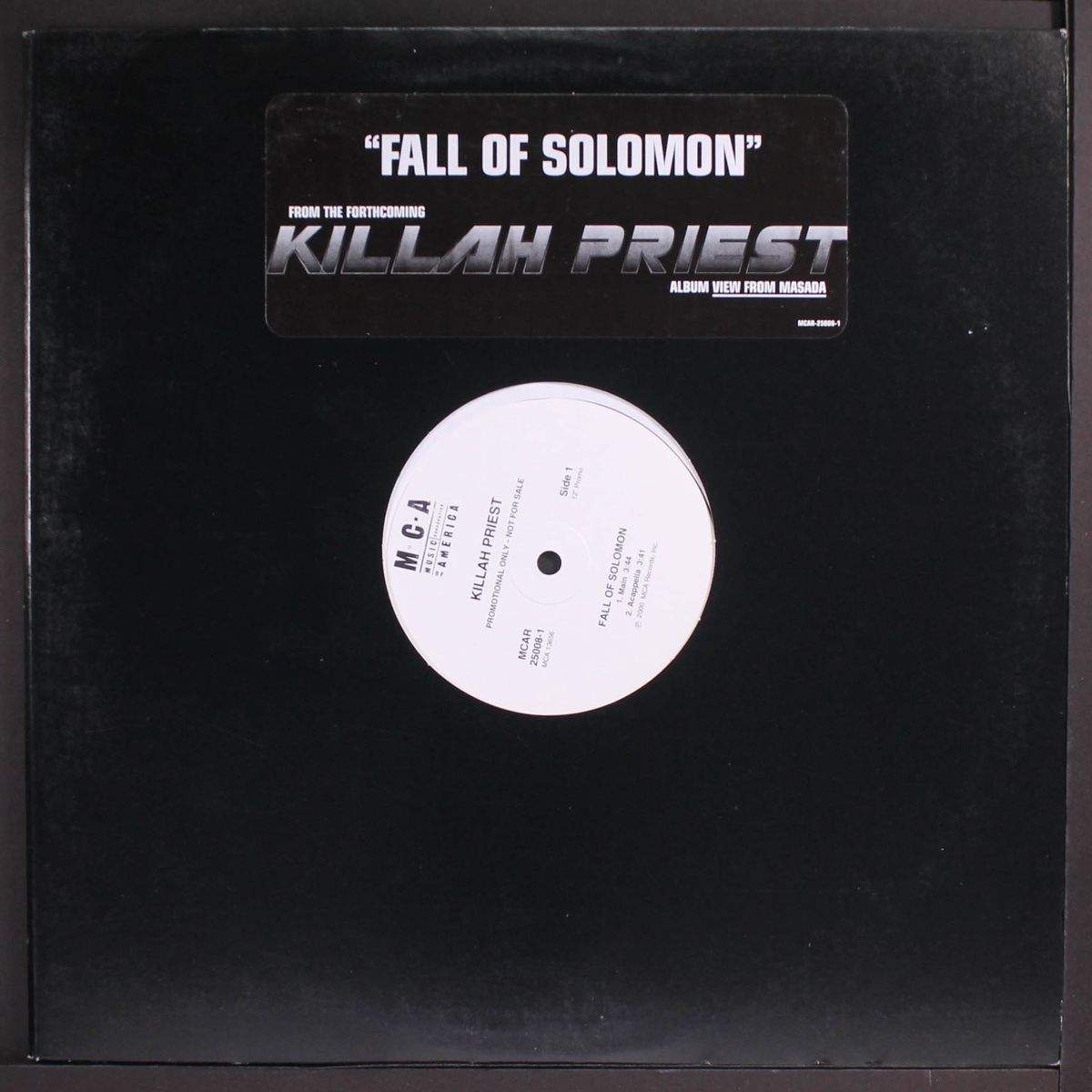 fall of solomon / instro by KILLAH PRIEST