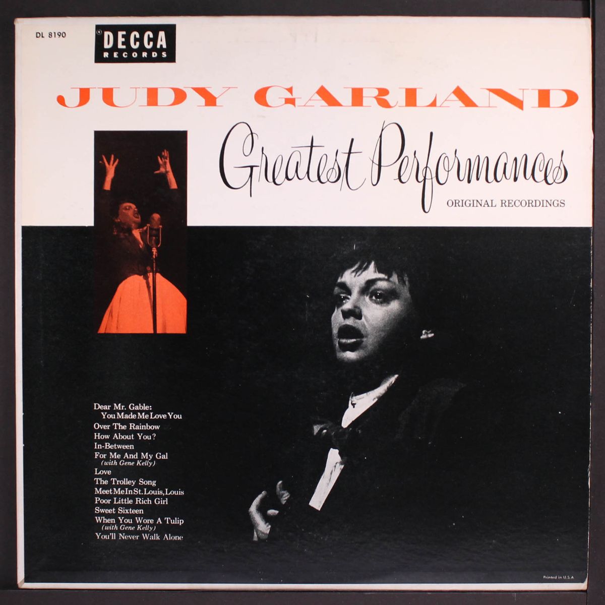 greatest performances by JUDY GARLAND