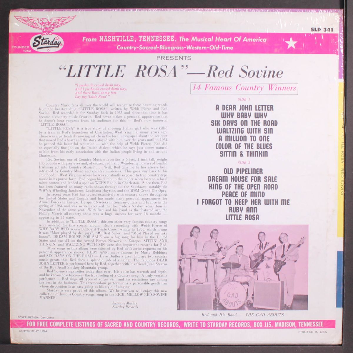 little rosa by RED SOVINE