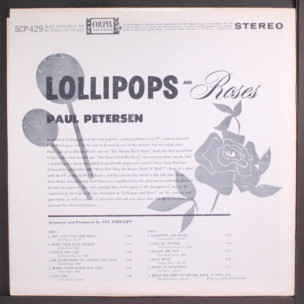lollipops and roses by PAUL PETERSEN