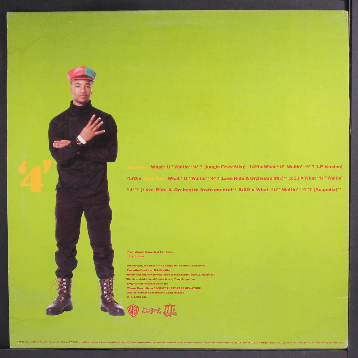 what "u" waitin' "4"? by JUNGLE BROTHERS