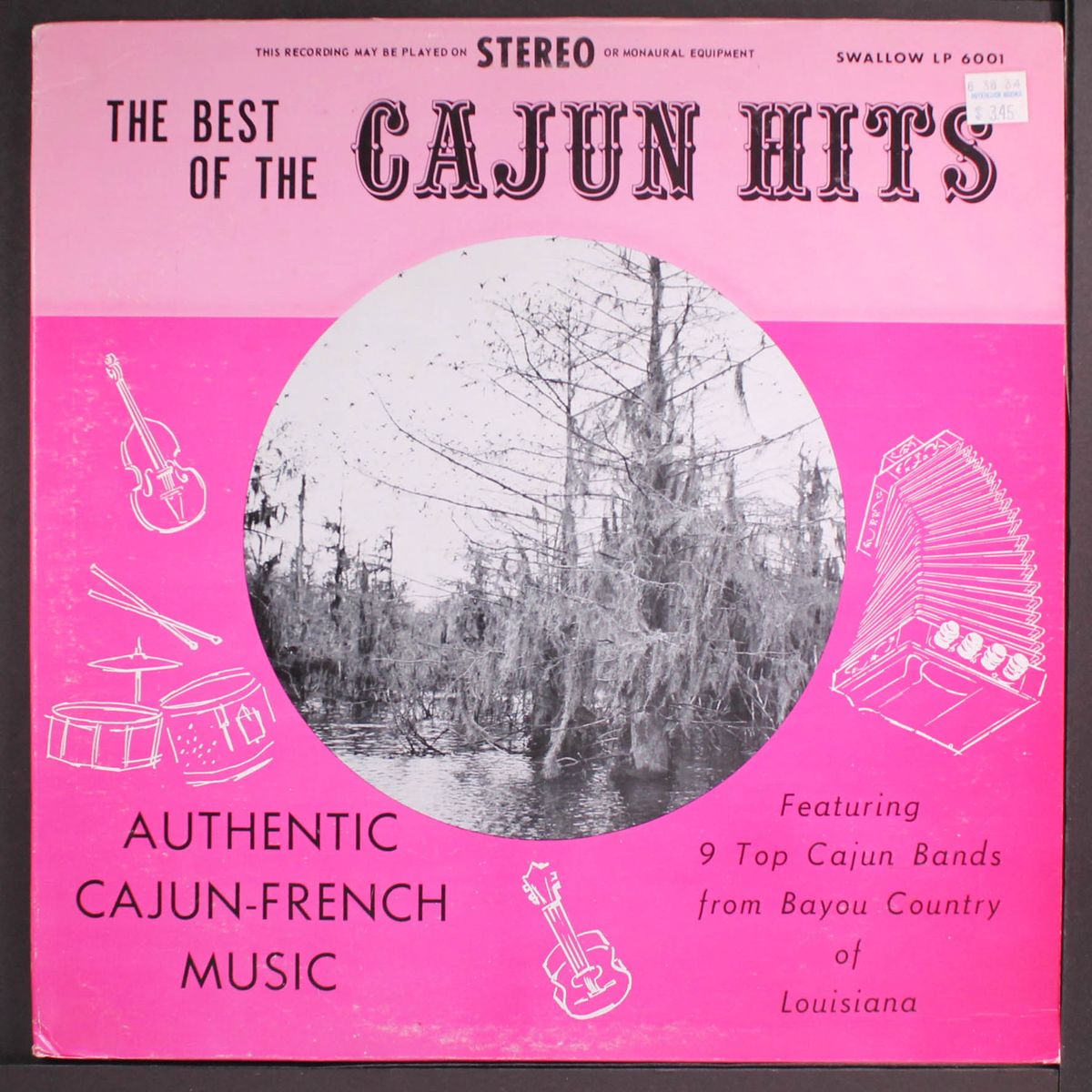 the best of the cajun hits by VARIOUS
