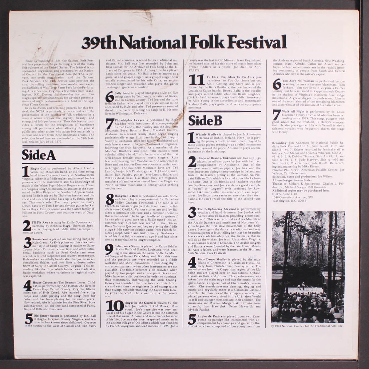 39th national folk festival by VARIOUS