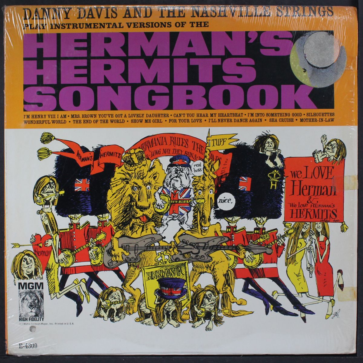 nash. strings- herman's hermits songbook by DANNY DAVIS