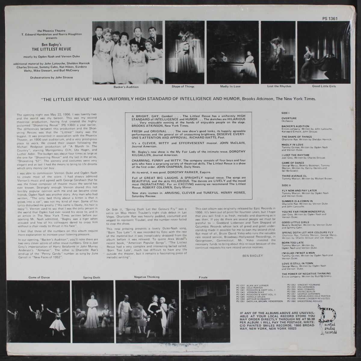 ben bagley's the littlest revue by ORIGINAL CAST