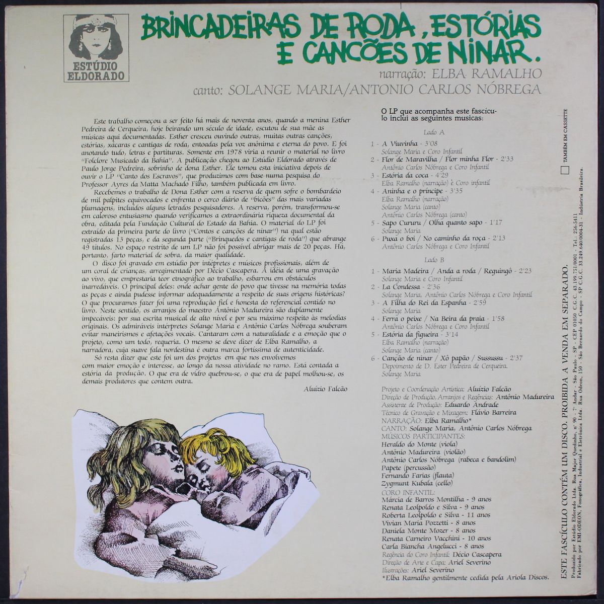 brincadeiras de roda, estorias e cancoes de ninar by VARIOUS